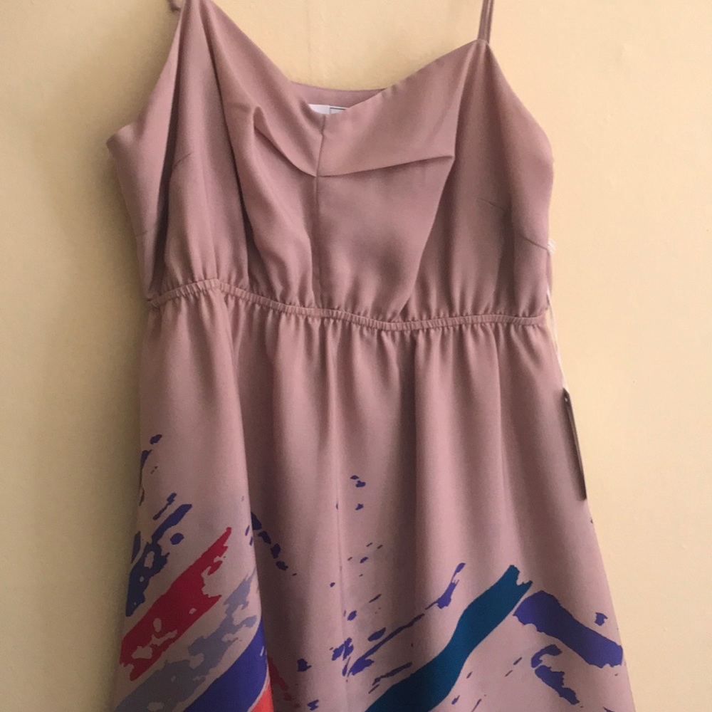 Dolce Vita never worn taupe dress w. Bowtie straps
